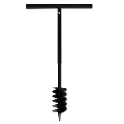 Ground Drill with Handle 120 mm with Etension Tube 5 m Steel