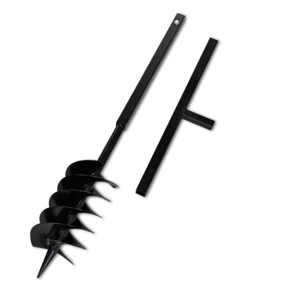 Ground Drill with Handle 150 mm with Etension Tube 5 m Steel