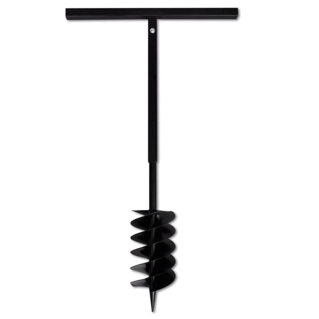 Ground Drill with Handle 150 mm with Etension Tube 5 m Steel