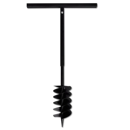 Ground Drill with Handle 150 mm with Etension Tube 5 m Steel