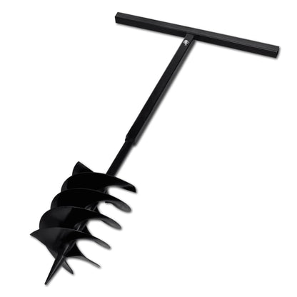 Ground Drill with Handle 200 mm with Etension Tube 9 m Steel