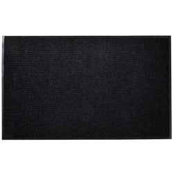 Black PVC Door Mat  S