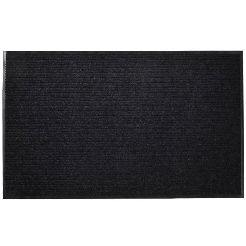 Black PVC Door Mat  M