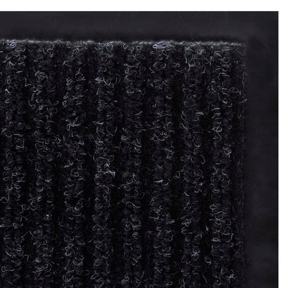 Black PVC Door Mat  M