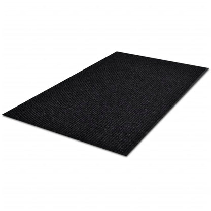 Black PVC Door Mat   L
