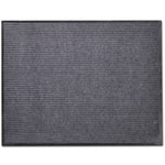 Heavy Duty Grey PVC Door Mat 90x150cm Non-Slip Entrance Rug