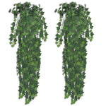 Artificial Ivy Bush 2 pcs 90 cm Green