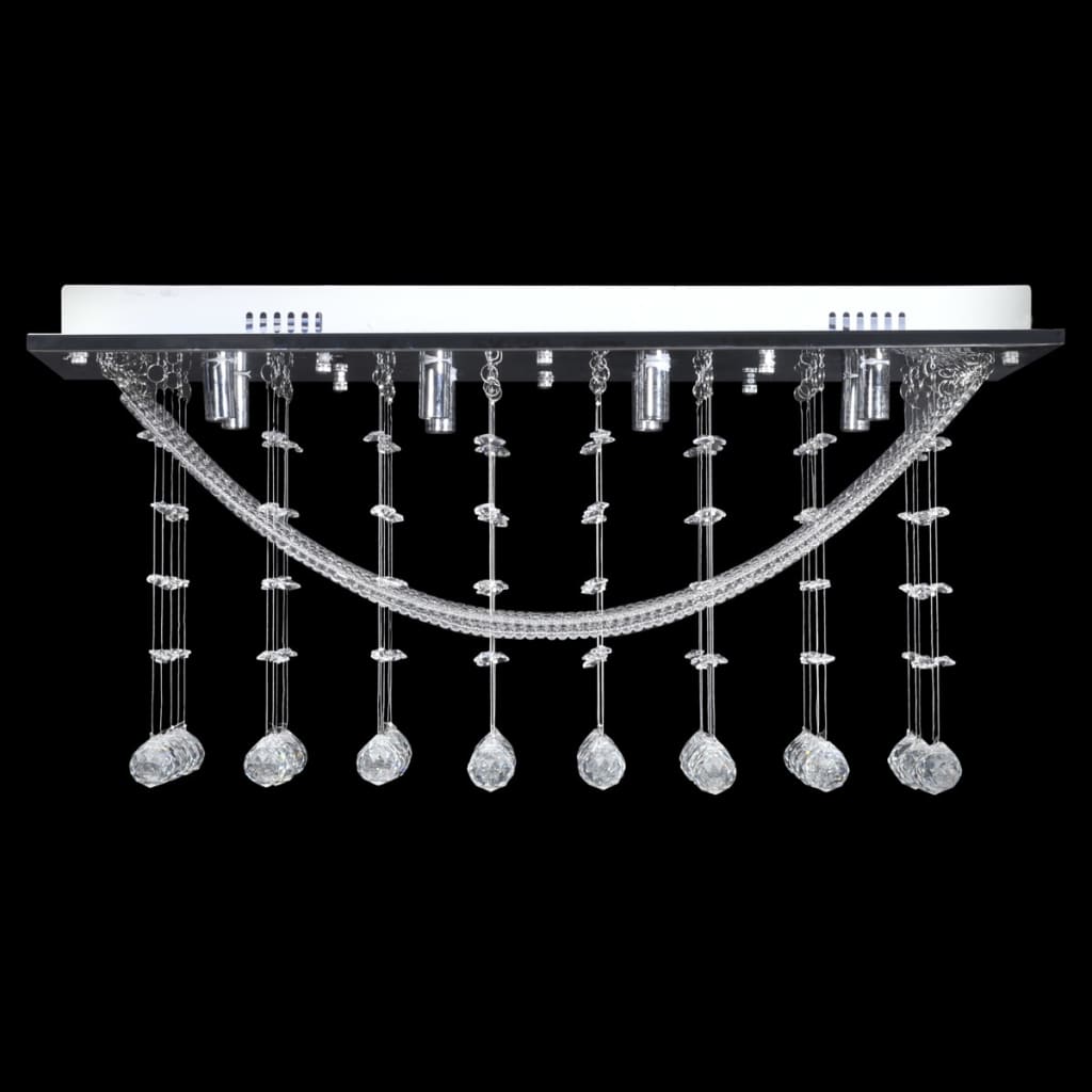 Ceiling Lap with Glittering Glass Crystal Beads G9