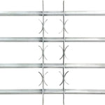 Adjustable Security Grille for Windows 700-1050mm with 4 Crossbars