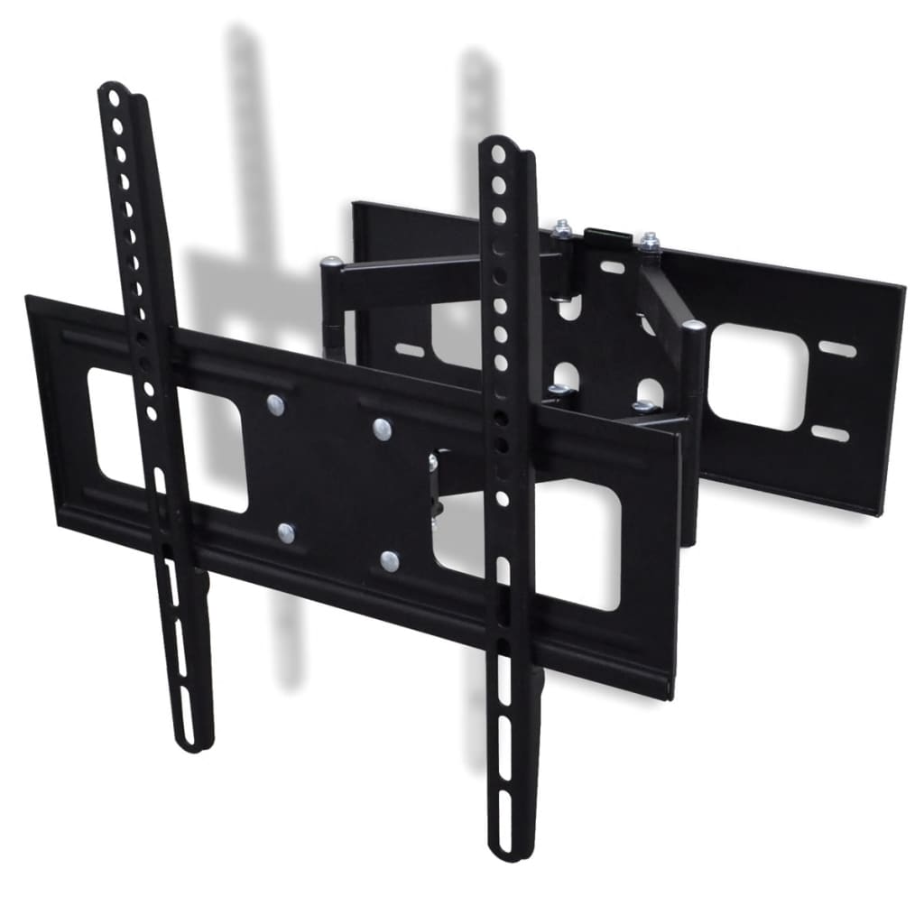 Double-armed Tilt Swivel Wall TV Bracket 3D - 100×100mm