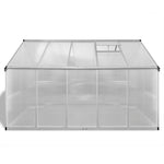 Reinforced Aluminium Greenhouse with Base Frame 7.55 mÃ‚Â²
