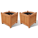 Wooden Planter  Set of 2