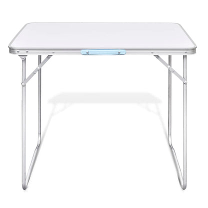 Foldable Camping Table with Metal Frame
