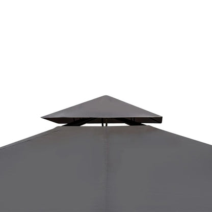 Poly Rattan Gazebo with Dark Grey Roof - 3×4m