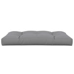 Grey Upholstered Seat Cushion