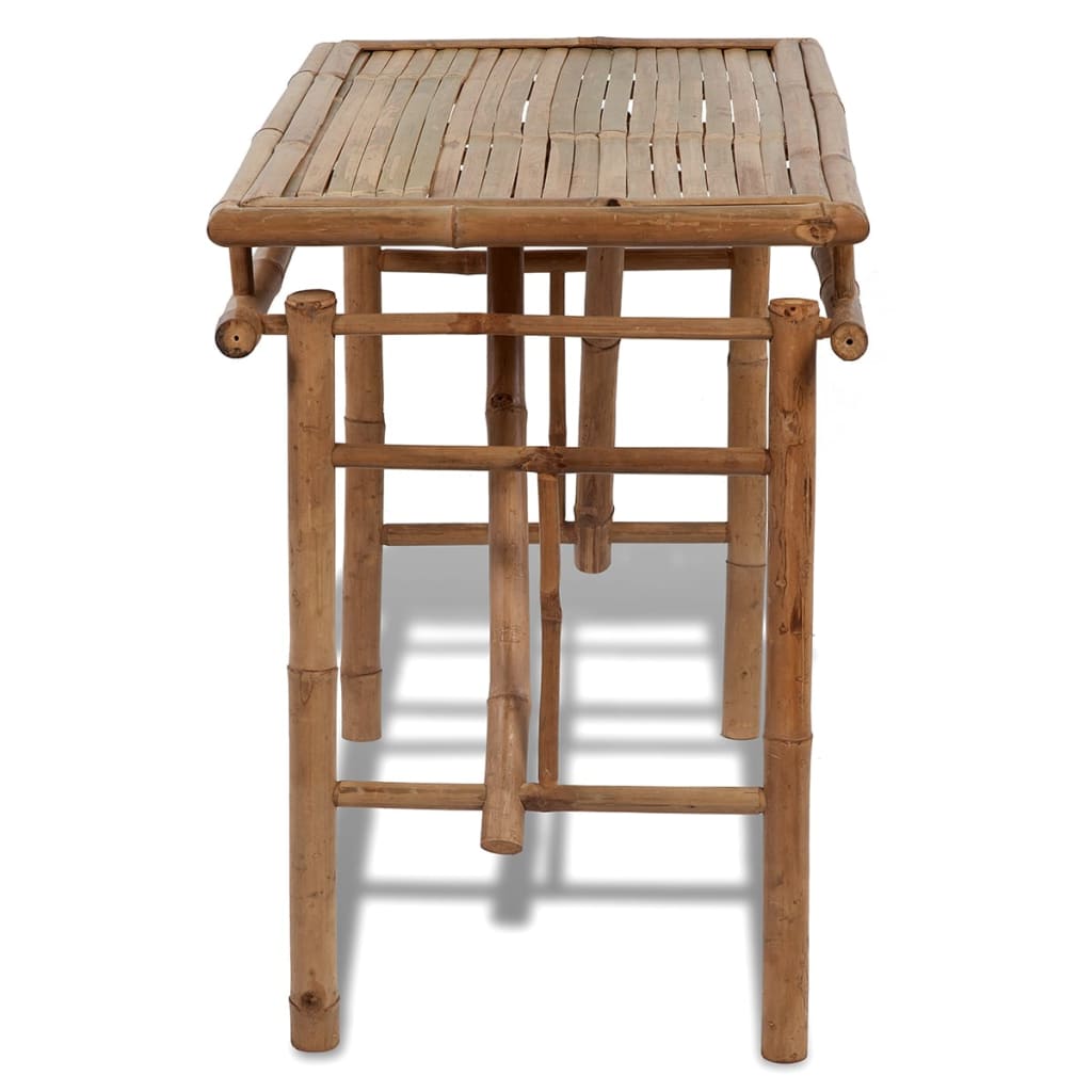 Folding Garden Table Bamboo