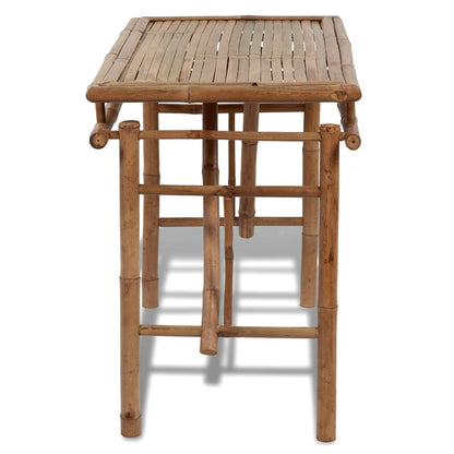 Folding Garden Table Bamboo