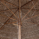 Bamboo Parasol 270 cm with Banana Leaf Roof