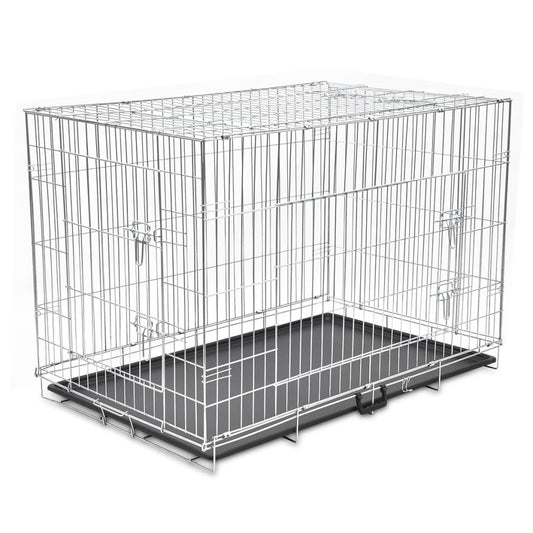 Foldable metal Dog Bench XXL