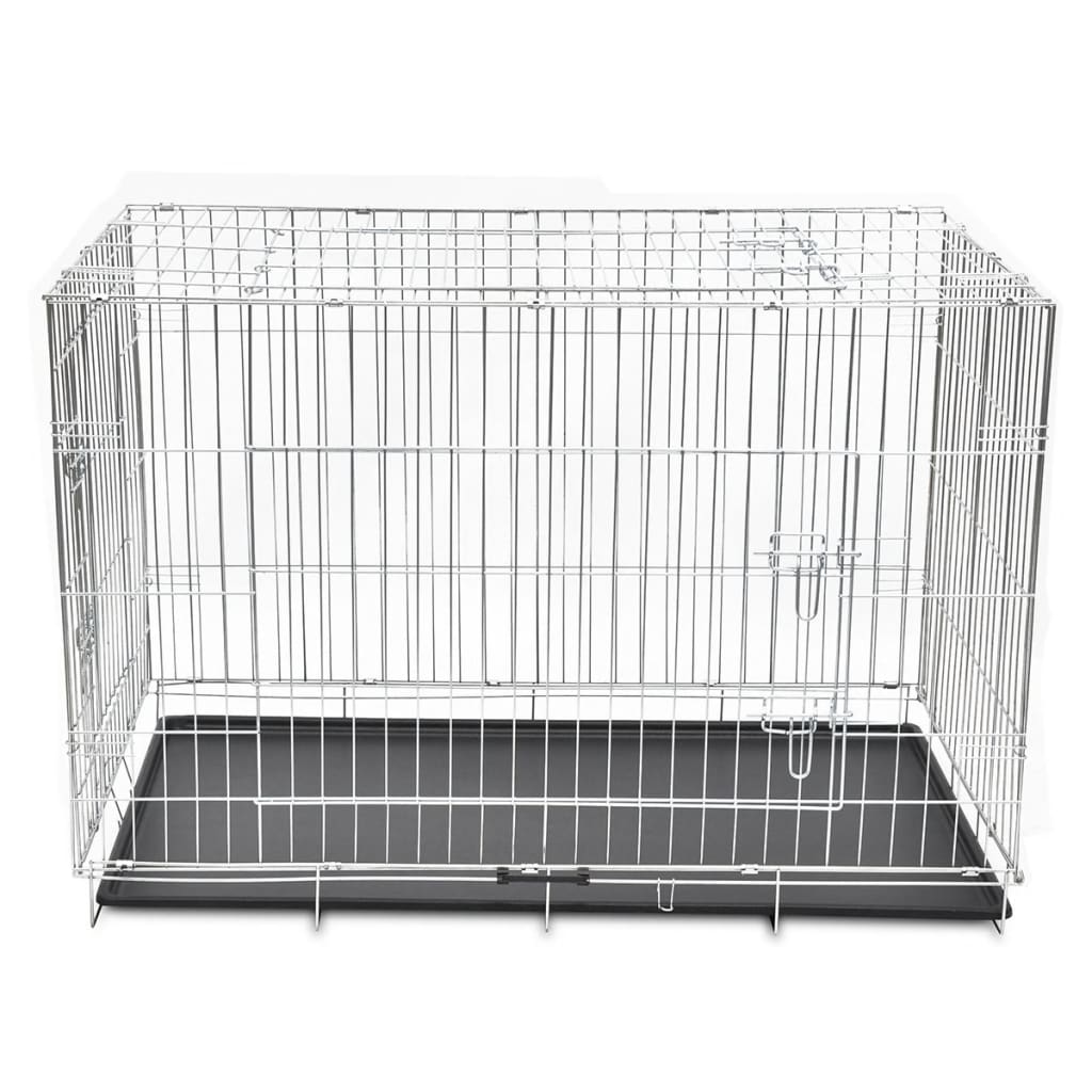 Foldable metal Dog Bench XXL