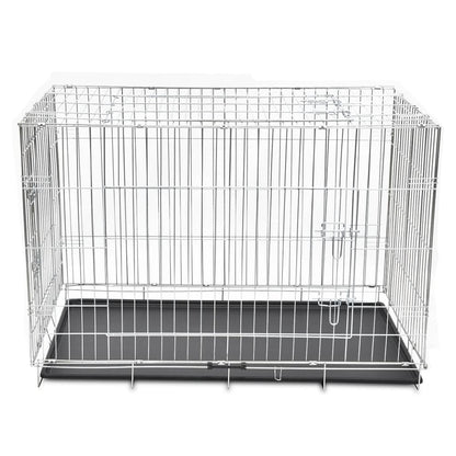Foldable metal Dog Bench XXL