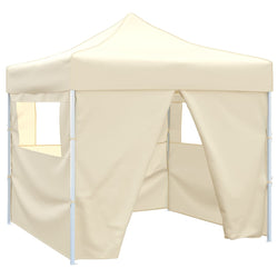 Foldable Tent with 4 Walls Cream
