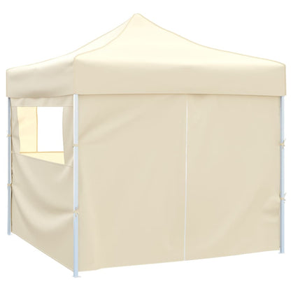 Foldable Tent with 4 Walls Cream