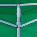Foldable Tent with 4 Walls Green