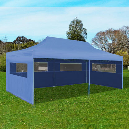 Blue Foldable Pop-up Party Tent