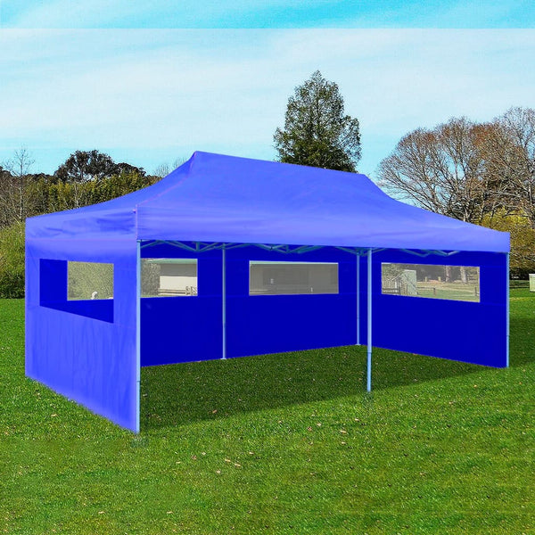  Blue Foldable Pop-up Party Tent