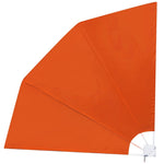 Collapsible Balcony Side Awning Terracotta