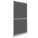 White-Hinged Insect Screen for Doors S