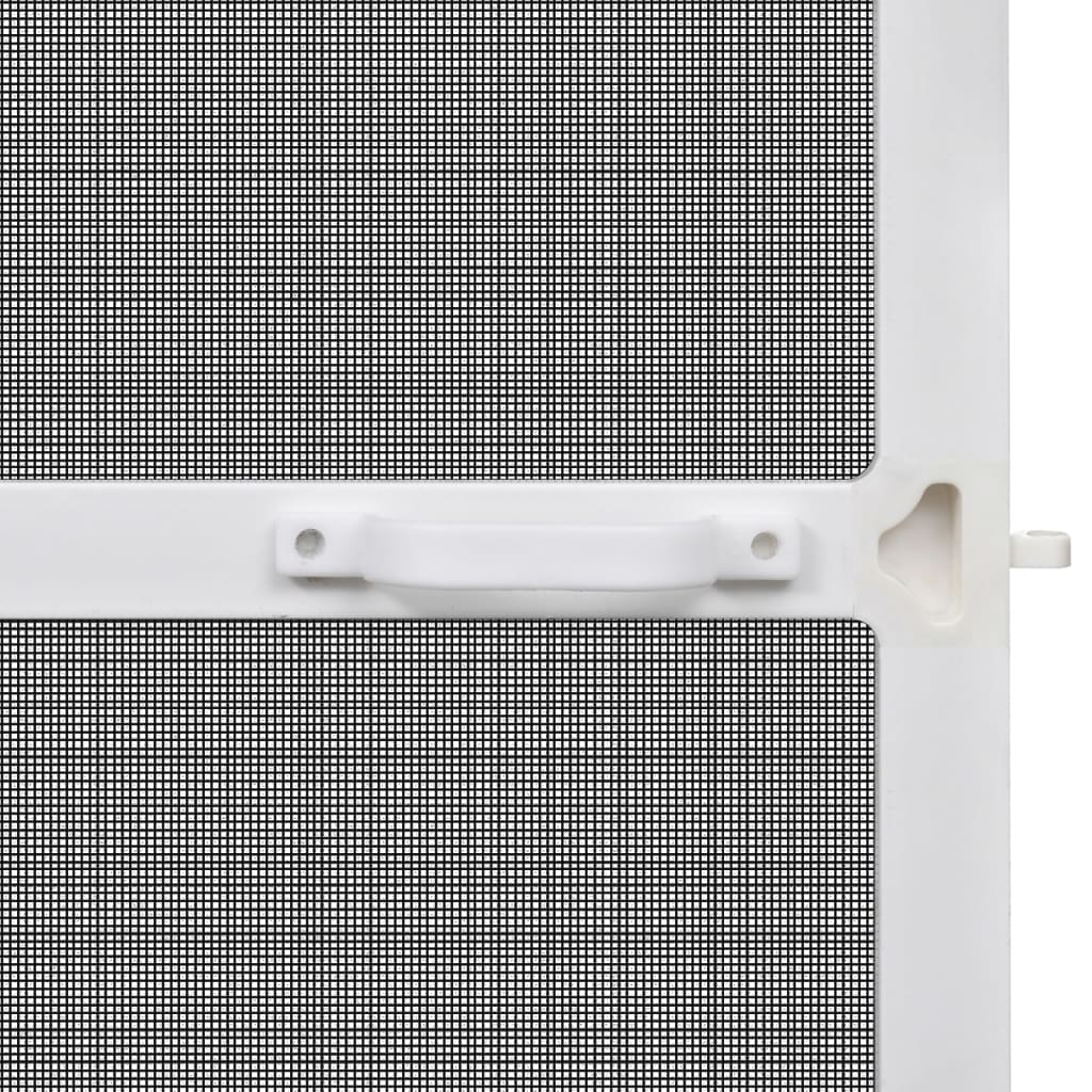 White-Hinged Insect Screen for Doors S