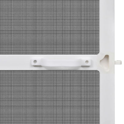 White-Hinged Insect Screen for Doors S