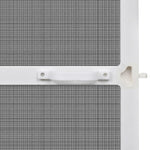 White-Hinged Insect Screen for Doors S