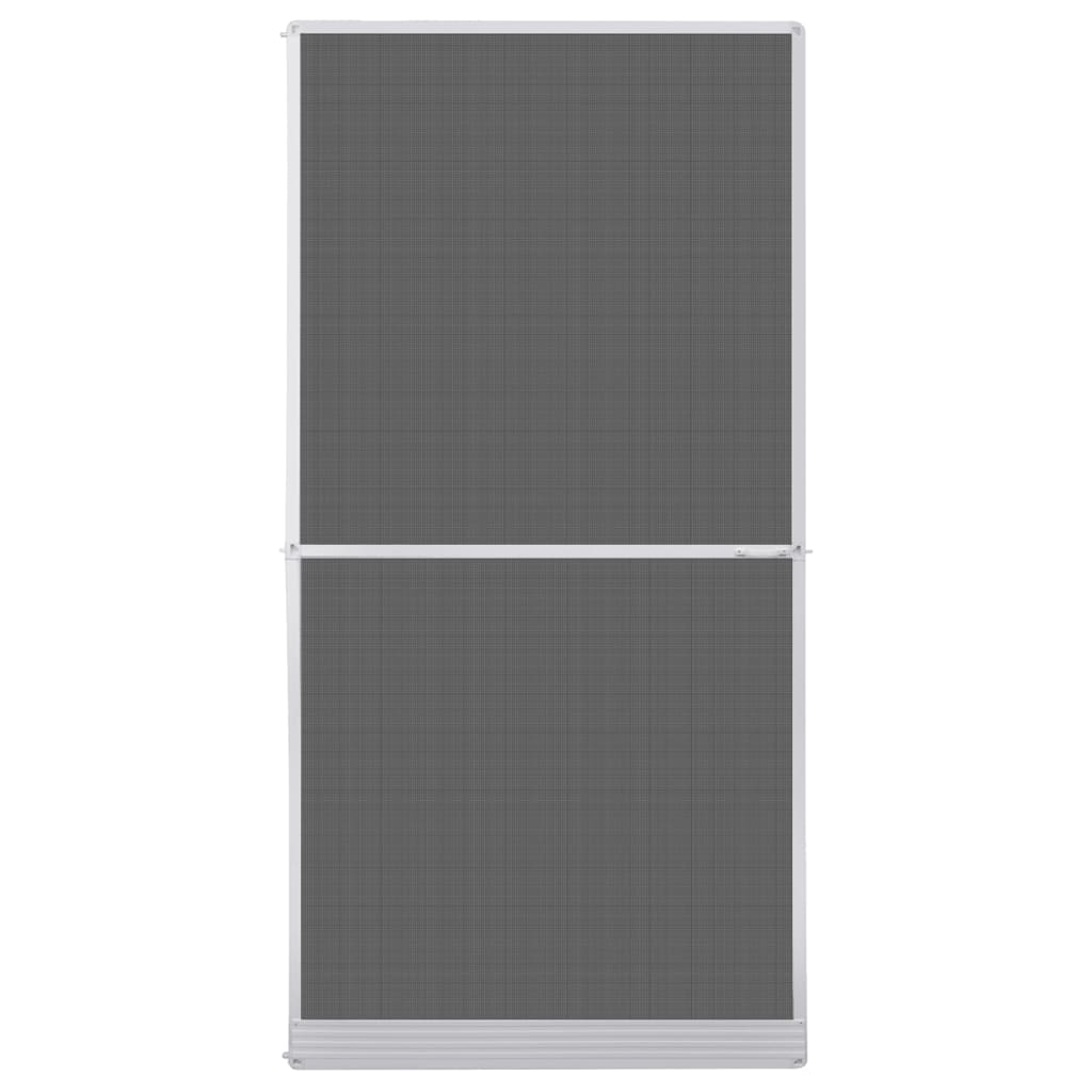 White-Hinged Insect Screen for Doors L