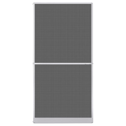 White-Hinged Insect Screen for Doors L