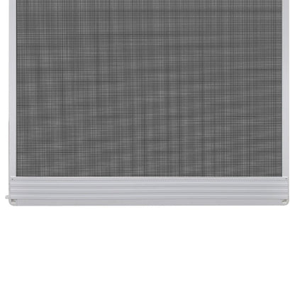 White-Hinged Insect Screen for Doors L