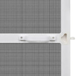 White-Hinged Insect Screen for Doors L