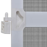 White-Hinged Insect Screen for Doors L