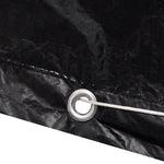 Garden Furniture Cover 4 Person Poly Rattan Set 8 Eyelets