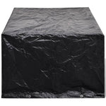 Garden Furniture Cover 4 Person Poly Rattan Set 8 Eyelets