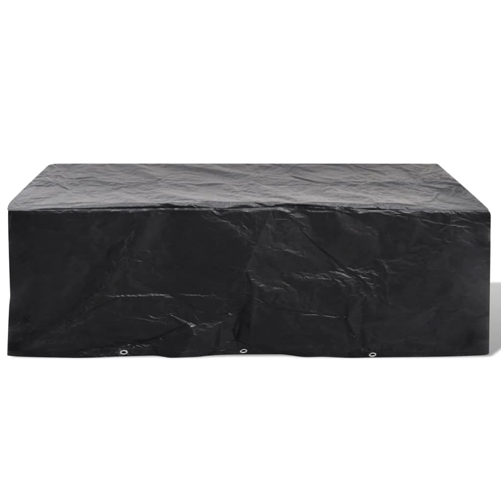 Garden Furniture Cover 8 Person Poly Rattan Set 10 Eyelets - 300×140×90cm