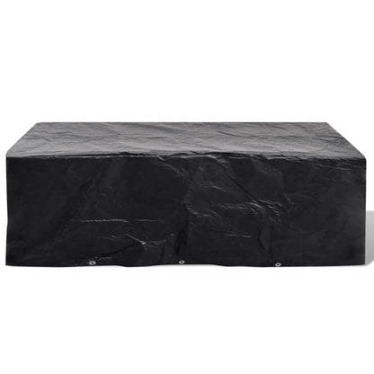 Garden Furniture Cover 8 Person Poly Rattan Set 10 Eyelets - 300×140×90cm