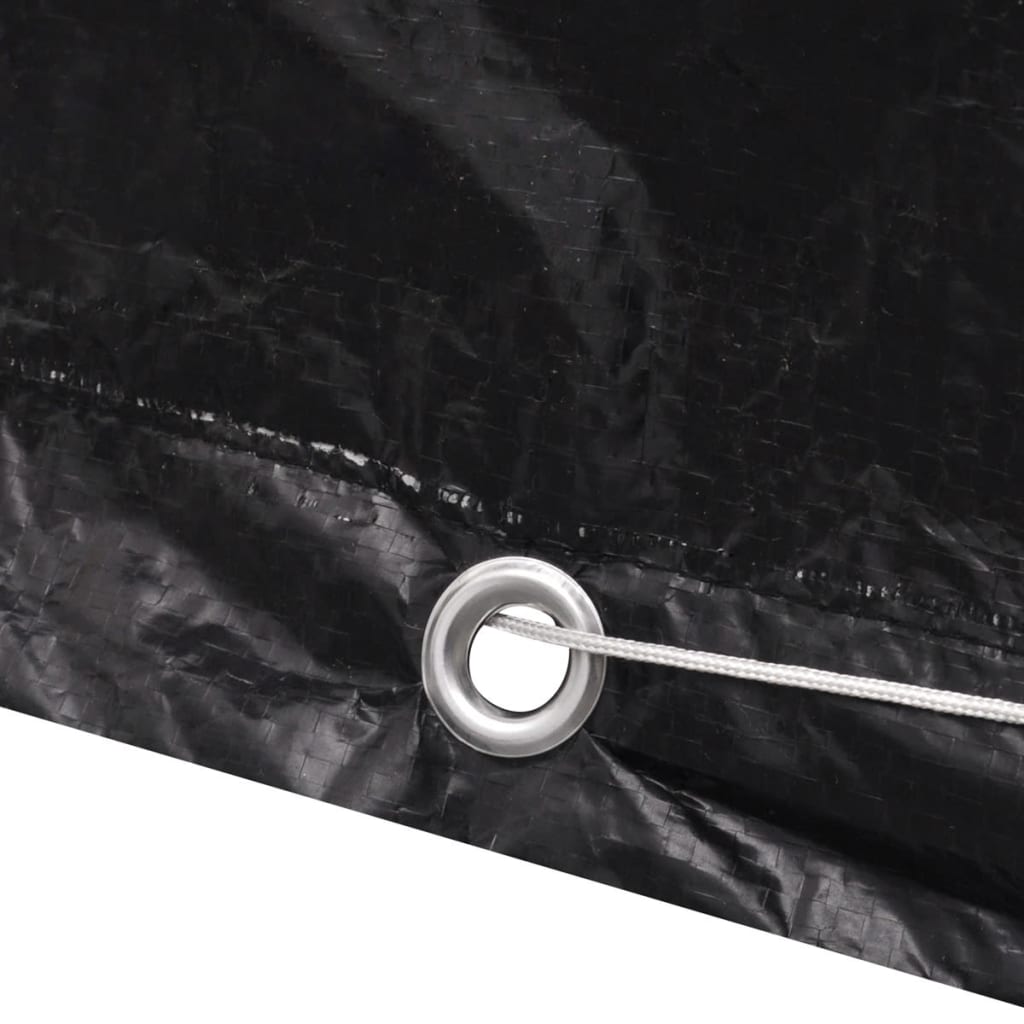 Garden Furniture Cover 8 Person Poly Rattan Set 10 Eyelets - 300×140×90cm