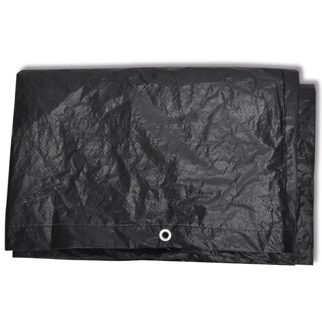 Garden Furniture Cover 8 Person Poly Rattan Set 10 Eyelets - 300×140×90cm