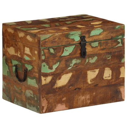 Reclaied Storage Box Solid Wood