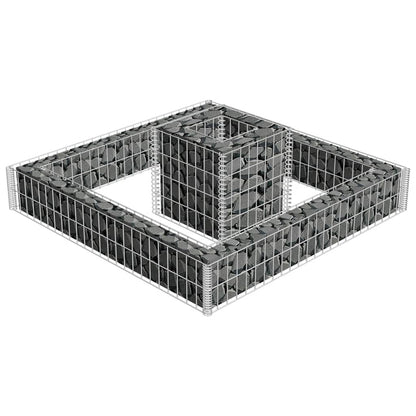 Gabion Planter Galvanised Steel M
