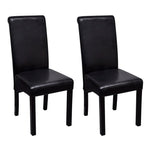 Dining Chairs 2 pcs Black