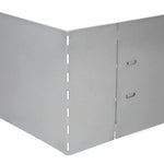 Set of 10 Fleible Lawn Fence Galvanised Steel